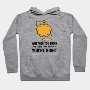 Think - Law Of Attraction Hoodie